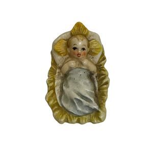 Vintage 1965 GOEBEL HUMMEL Nativity BABY JESUS Manger Figurine W. Germany HX 323